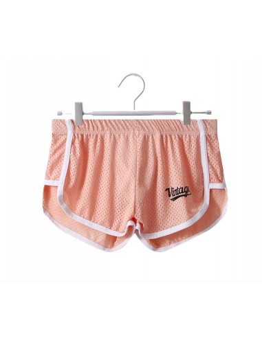 WangJiang Sexy Mesh Nylon Shorts 4034-DK pink