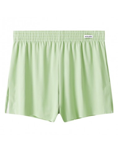 WangJiang Nylon Long Shorts 4037-DK green