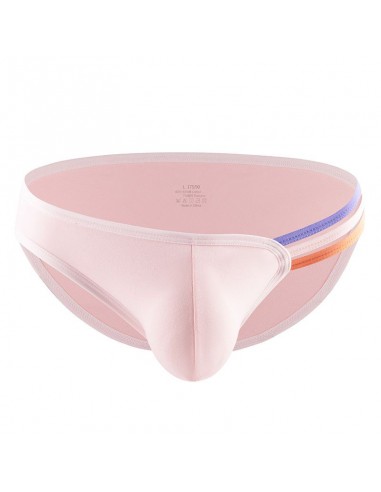WangJiang Cotton Sexy Bikini Thong 4038-SJ Pink