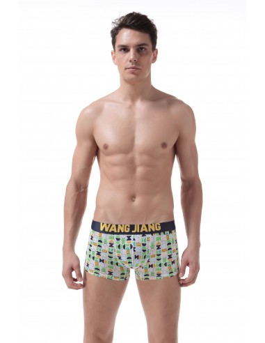 Boxers with abstract print by WangJiang