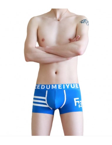 WangJiang Blue Boxer Shorts 4032-PJ