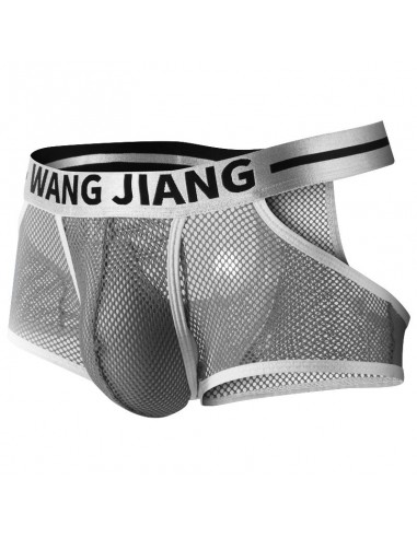 WangJiang Mesh Jockstrap with Penis Ring