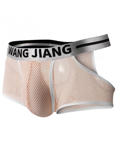 WangJiang Mesh Jockstrap with Penis Ring