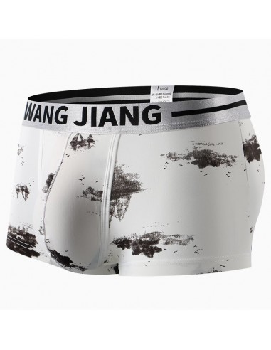 Open Front Nylon Boxer Shorts by WangJiang 5019-PJA ss