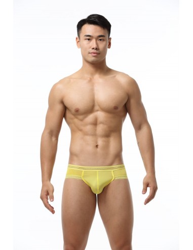 WangJiang Tight-Fitting Boxer Brief 1050-SJ yellow