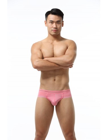 WangJiang Tight-Fitting Boxer Brief 1050-SJ pink